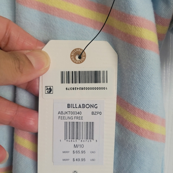 NWT oversized billabong tee womens sz M - Picture 11 of 14